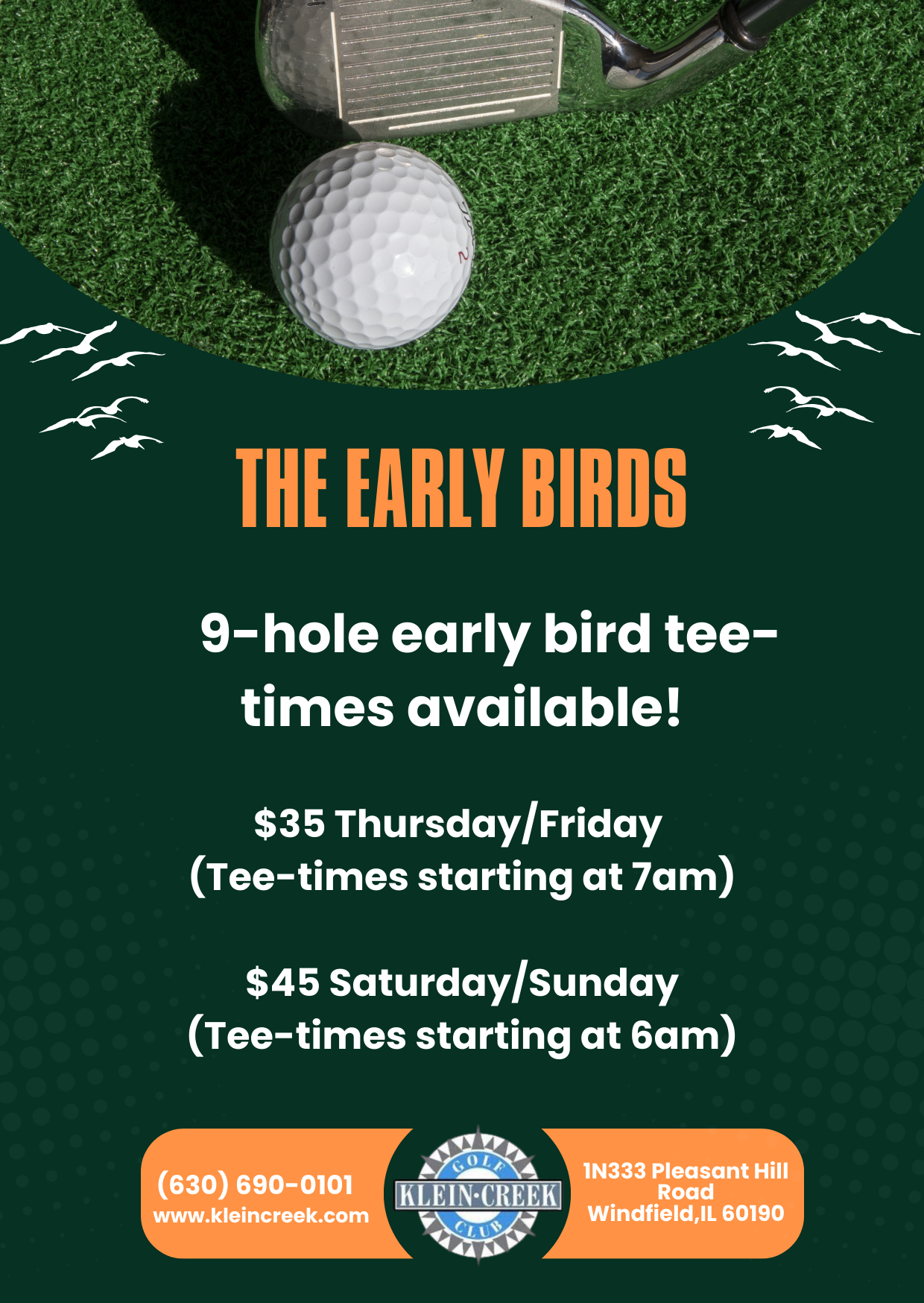 Early Bird Tee Time and Breakfast Special 4